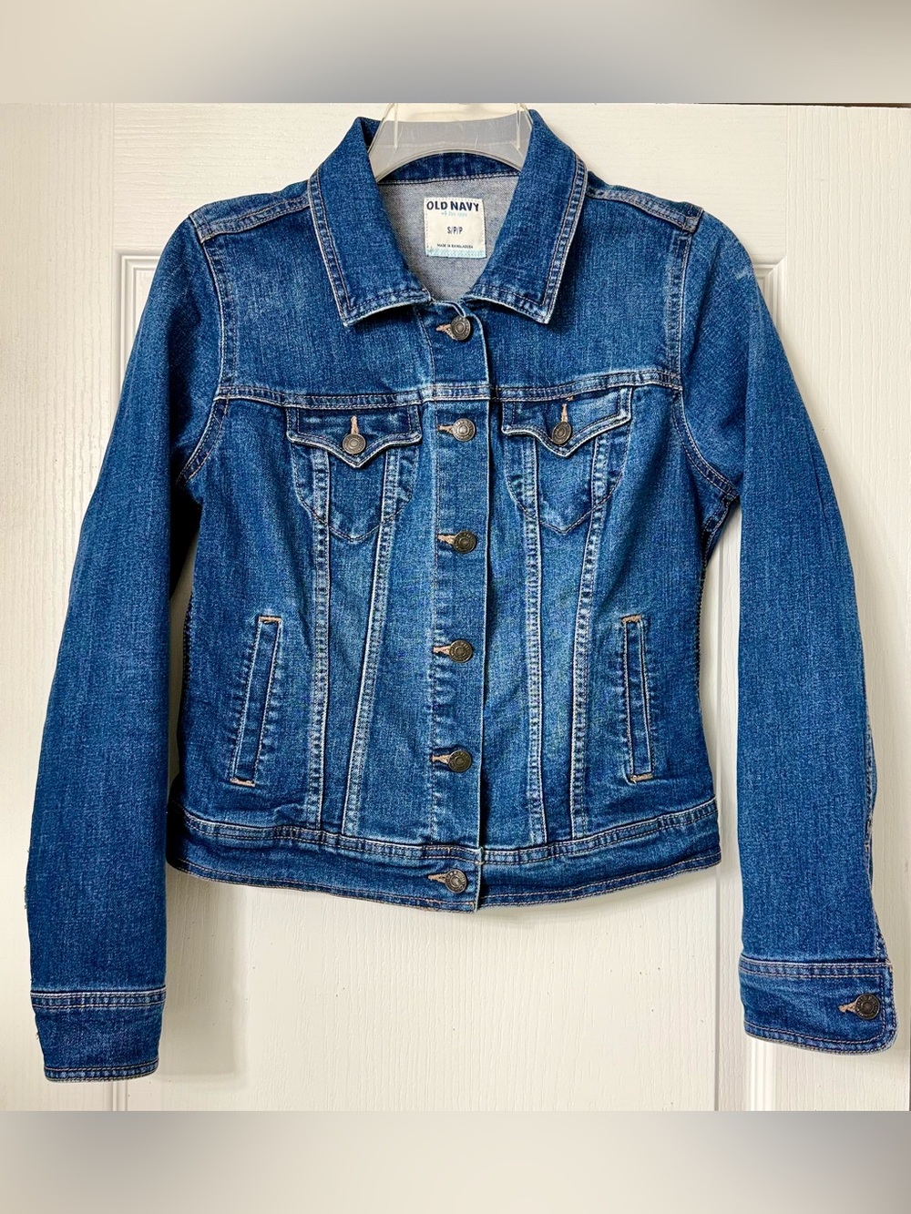 Old Navy Dark Blue Denim Jean Jacket